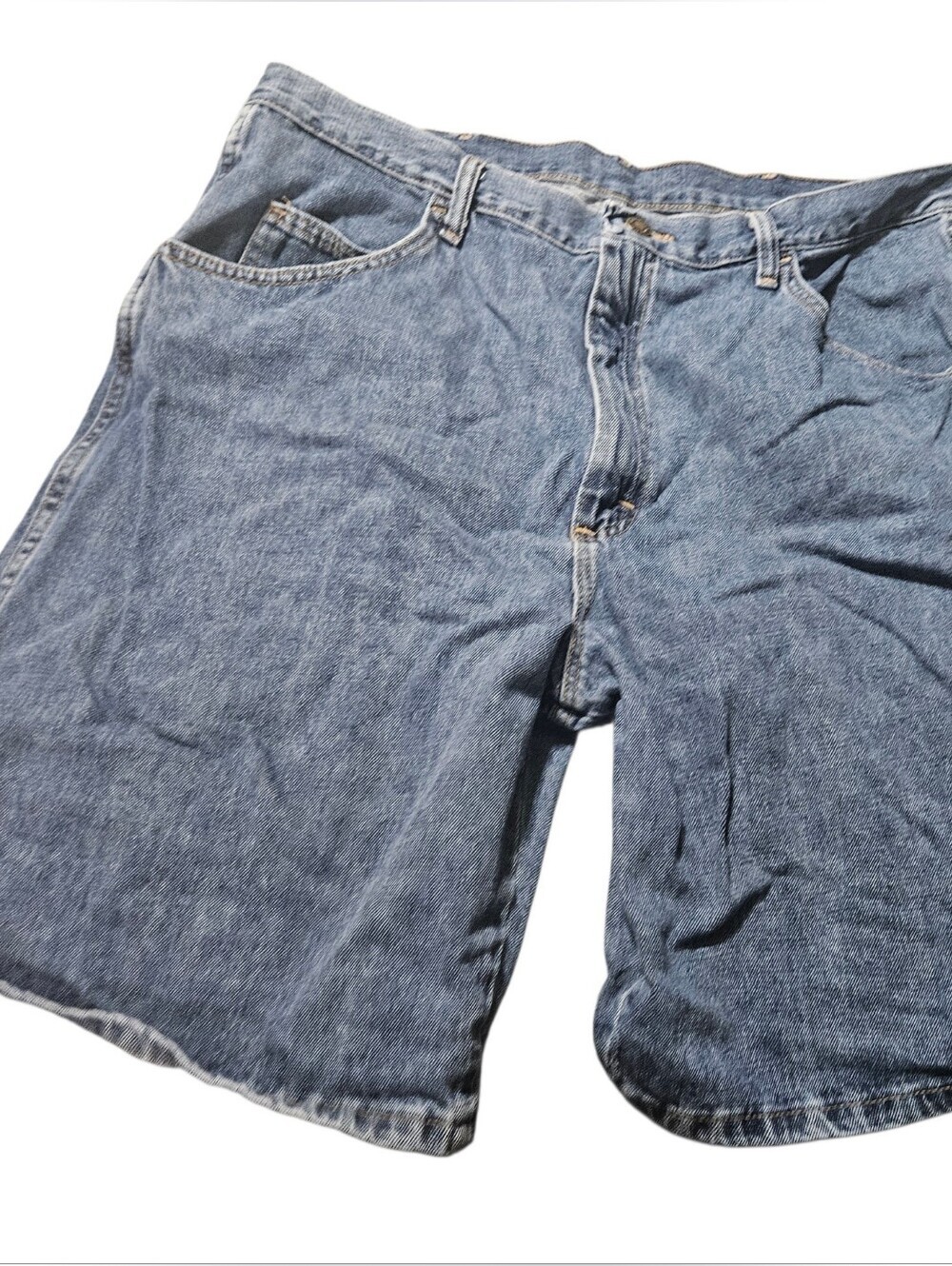 Wrangler Rugged Wear Mens Jean Shorts Jorts Dad Size 40!